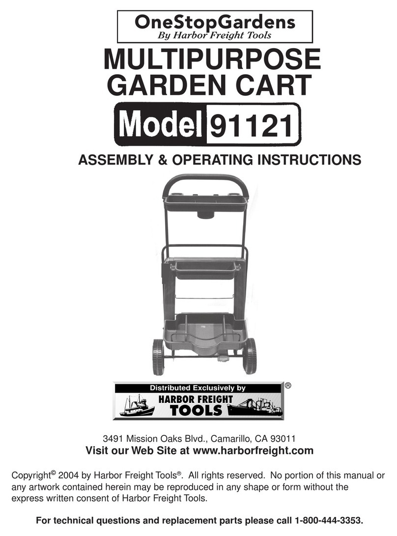 One Stop Gardens 91121 Assembly & operating instructions One Stop Gardens 91121 Assembly & operating instructions