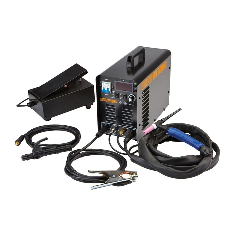 Chicago Electric 98233 Set up and operating instructions