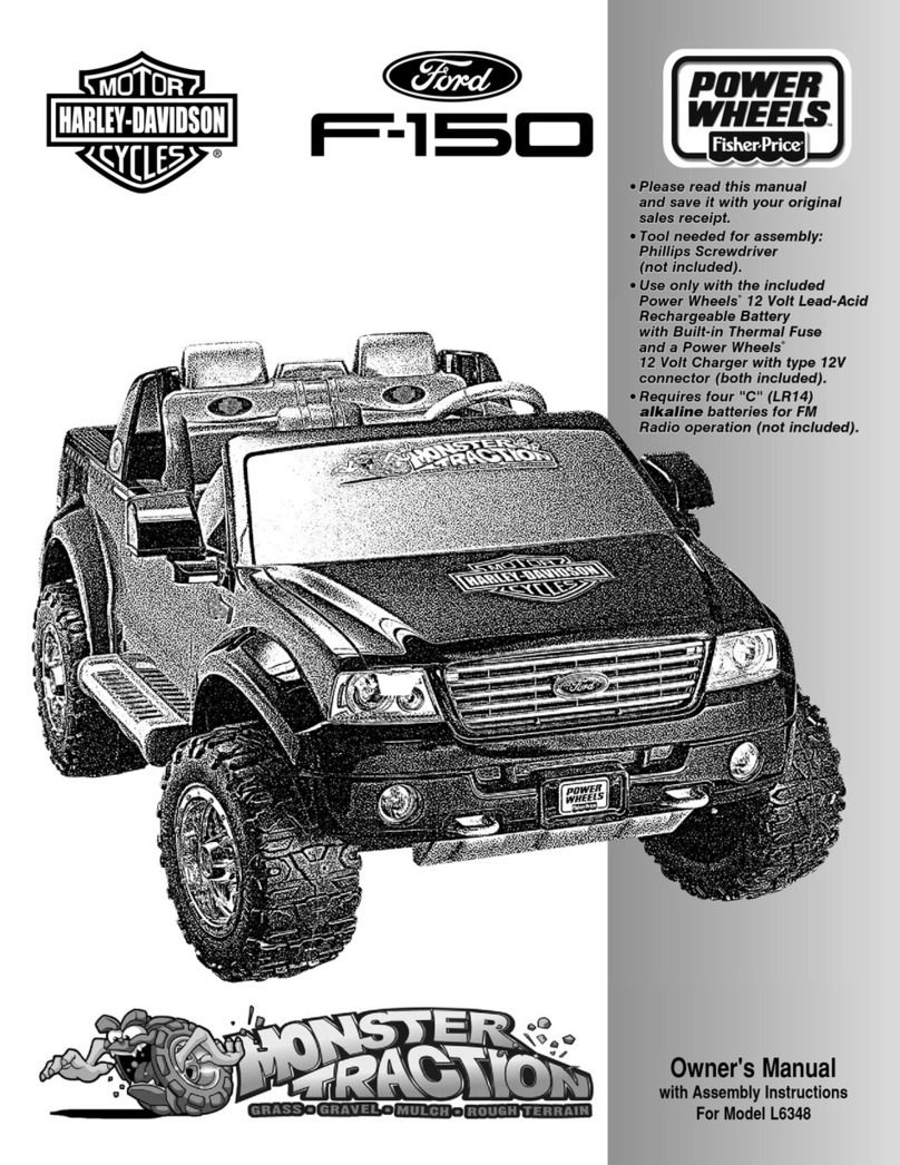 Fisher-Price FORD F-150 L6348 Assembly and owner's manual