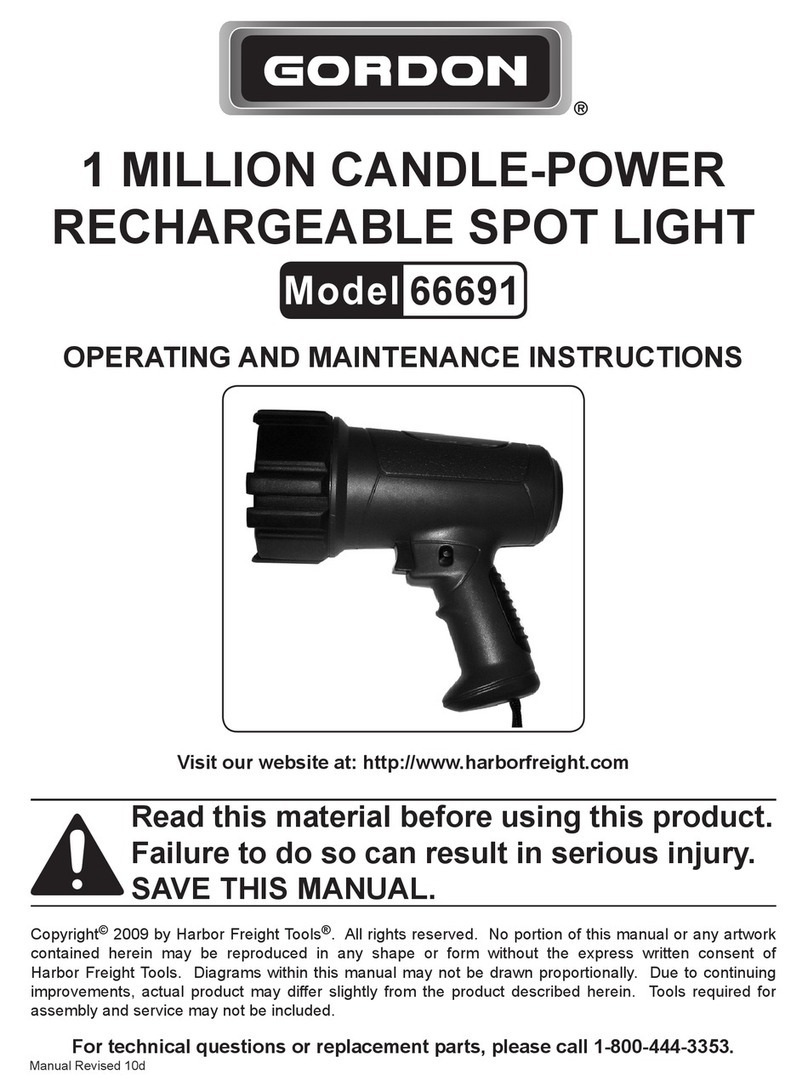 Gordon GORDON 66691 Manual