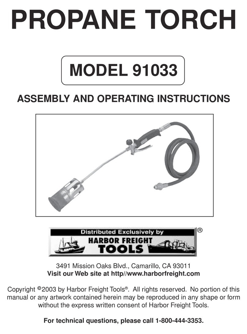 Harbor Freight Tools 91033 User manual