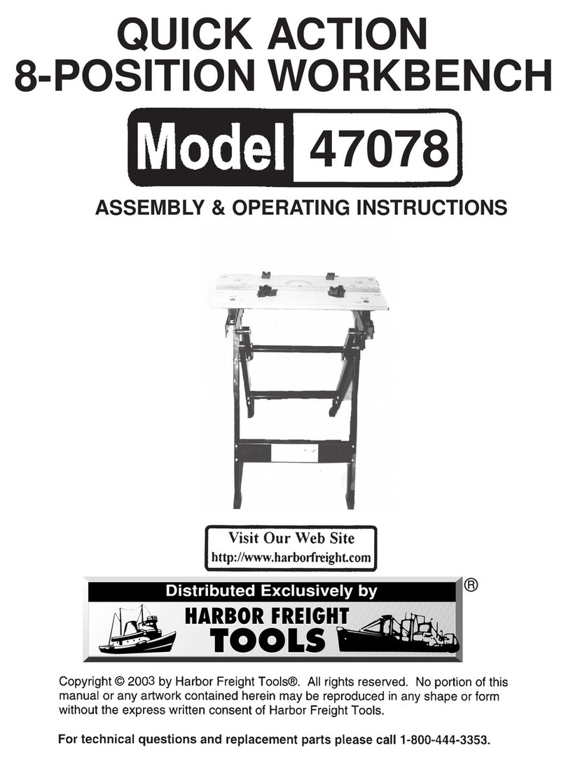 Harbor Freight Tools 47078 Assembly & operating instructions Harbor Freight Tools 47078 Assembly & operating instructions