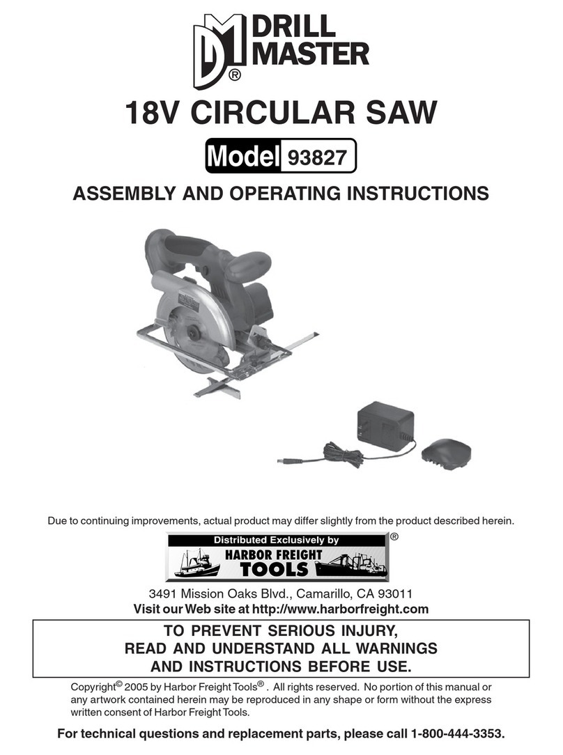 Drill Master 93827 User manual