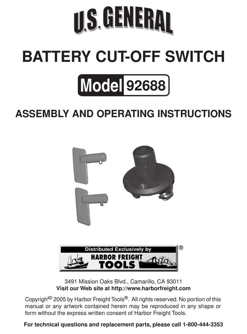 U.S. General 92688 User manual