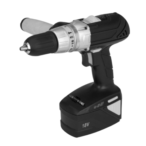 Chicago Electric VARIABLE SPEED 18 VOLT CORD- LESS DRILL/HAMMER DRILL... operating instructions