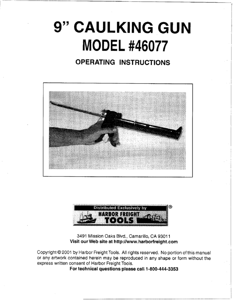 Harbor Freight Tools 46077 operating instructions