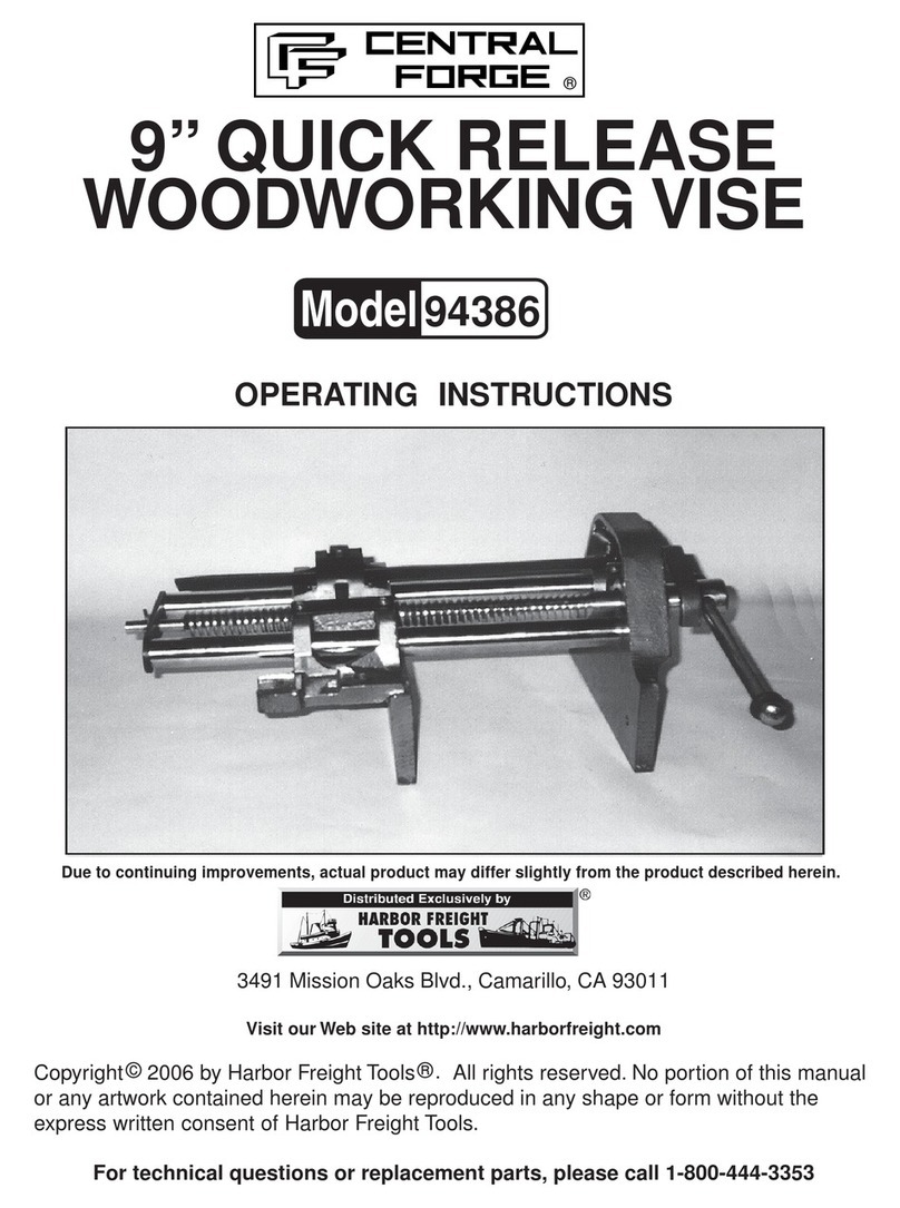 Central Forge 94386 operating instructions