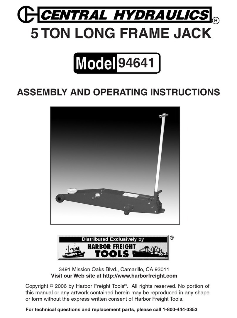 Central Hydraulics 94641 User manual