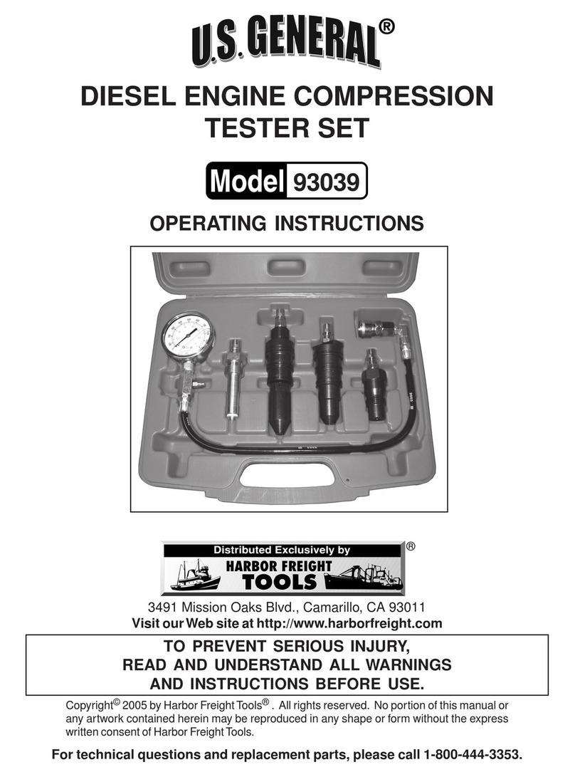 U.S. General 93039 operating instructions