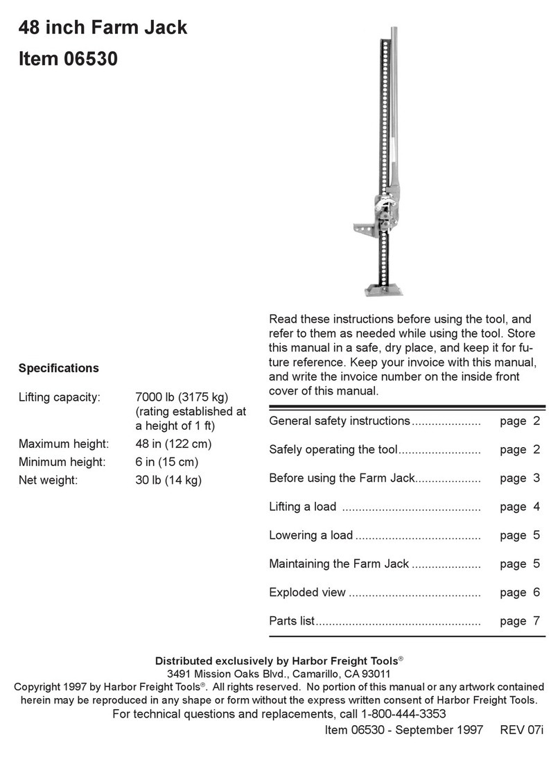 Harbor Freight Tools 6530 user manual