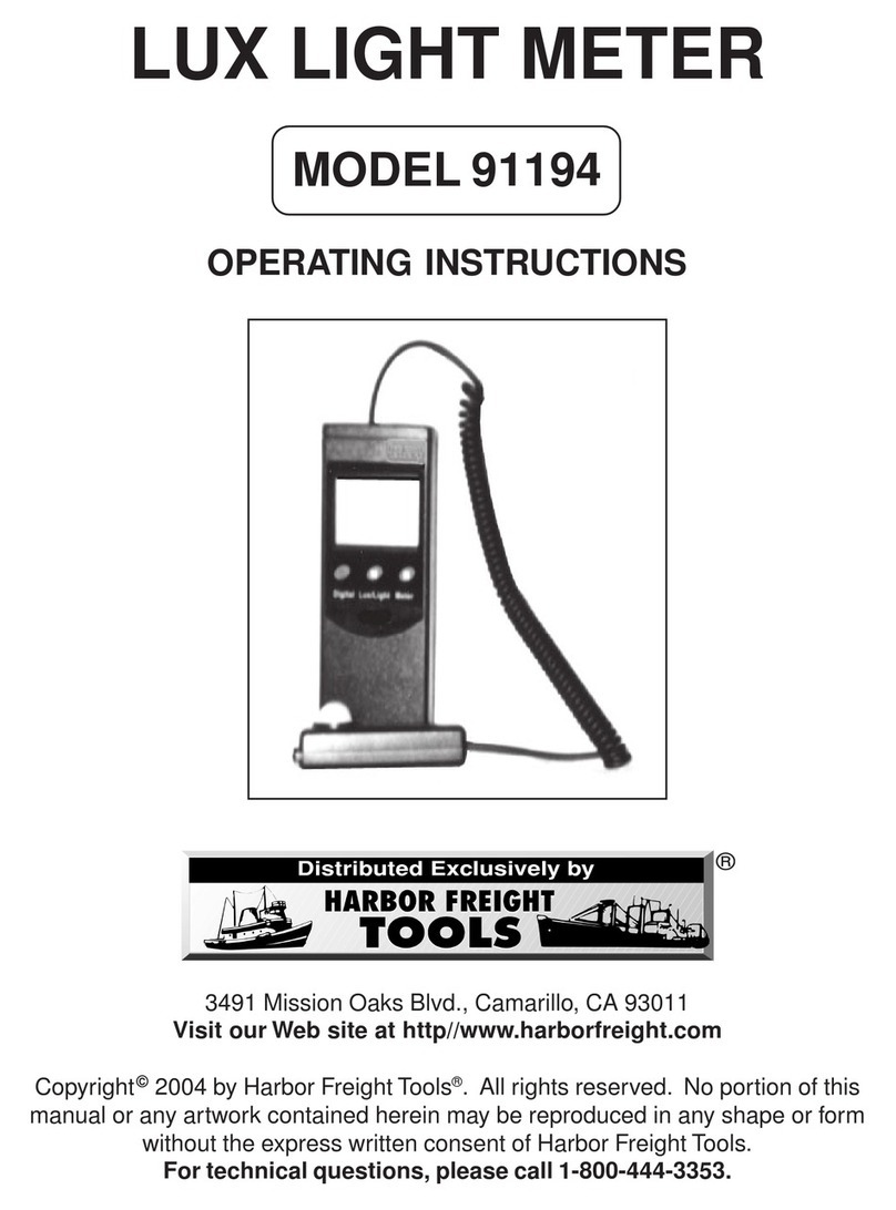 Harbor Freight Tools 91194 User manual