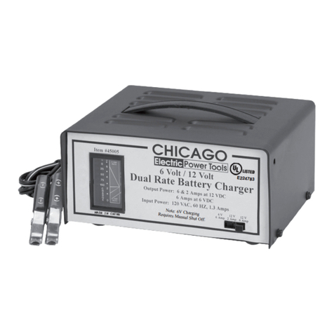 Chicago Electric 45005 operating instructions