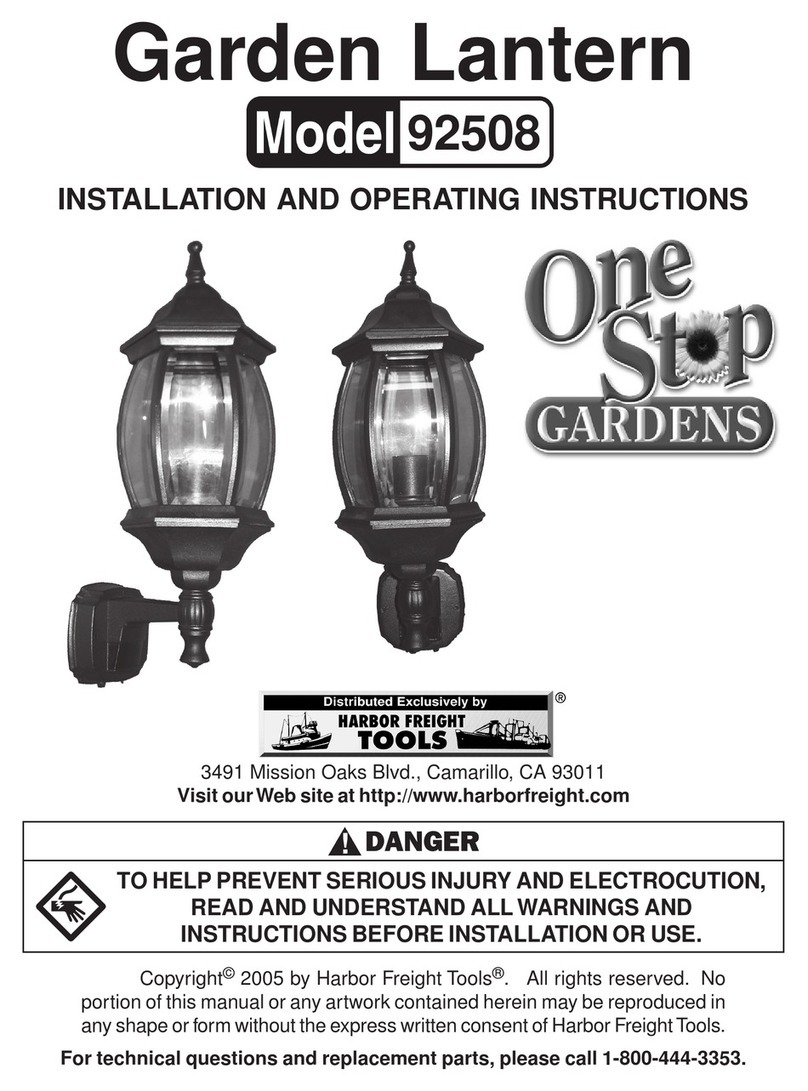 One Stop Gardens ONESTOP 92508 User manual