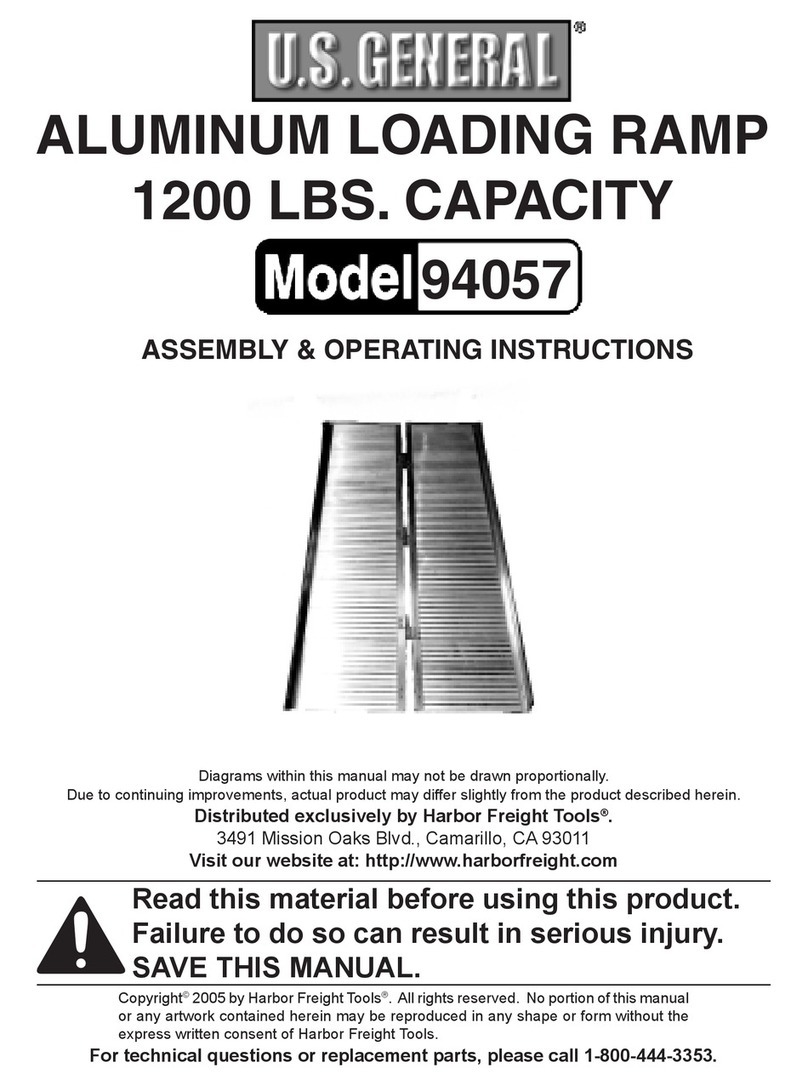 U.S. General 94057 Assembly and operating instructions