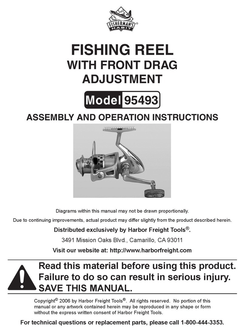Fisherman's Habit 95493 Assembly and operation instructions
