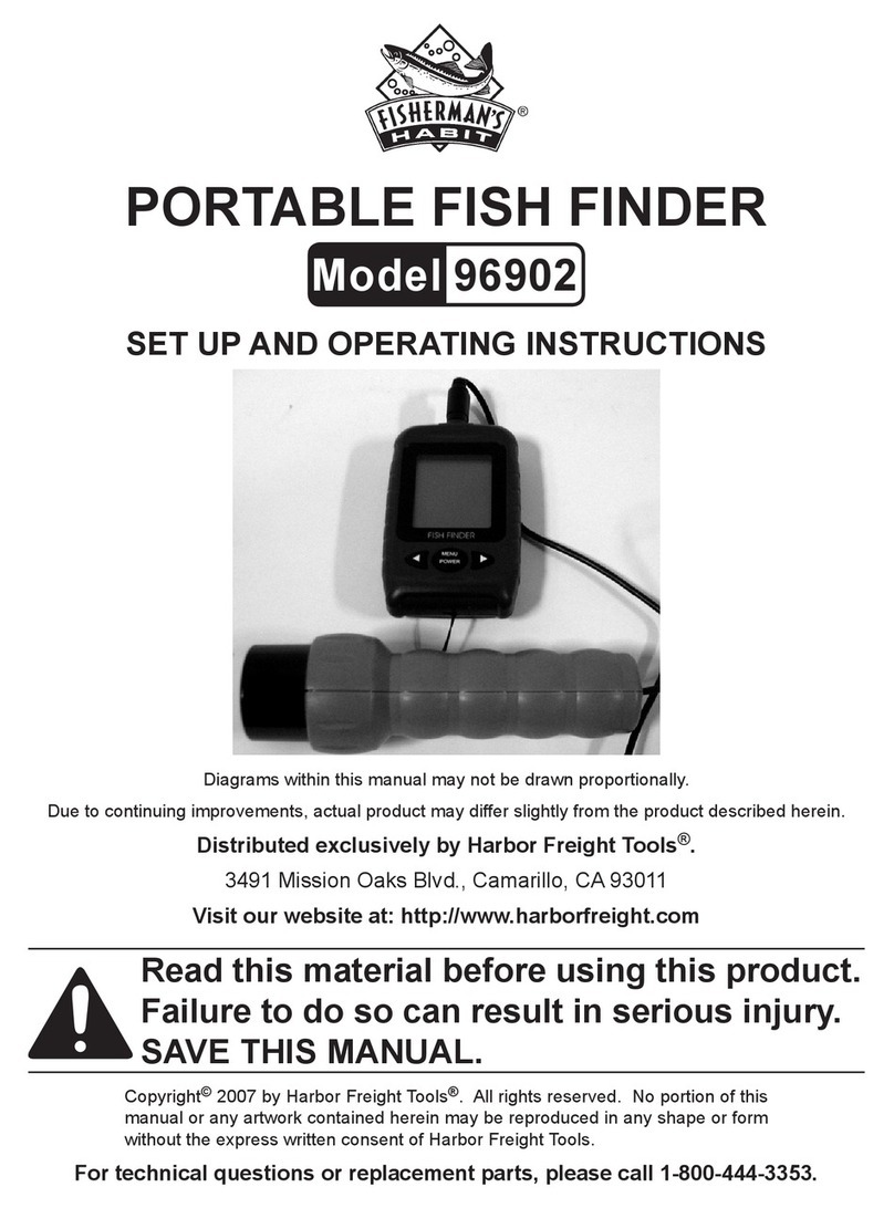 Fisherman's Habit 96902 Set up and operating instructions
