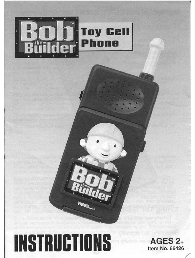 Tiger Electronics Bob the Builder 66426 instructions