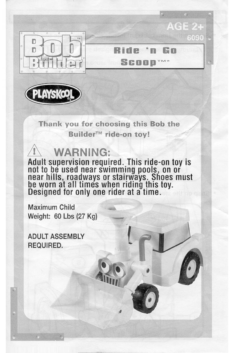 Playskool Bob the Builder 6090 User manual Playskool Bob the Builder 6090 User manual