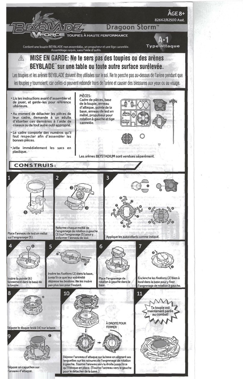 Hasbro Beyblade Dragoon Storm 2003 instructions Hasbro Beyblade Dragoon Storm 2003 instructions