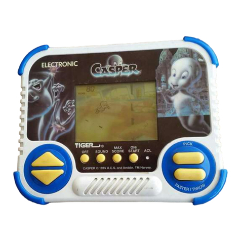 Tiger Electronics Casper Electronic LCD Game 72-817 instruction manual Tiger Electronics Casper Electronic LCD Game 72-817 instruction manual