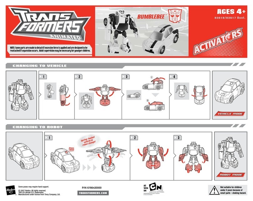 Hasbro Bumblebee 83617 User manual Hasbro Bumblebee 83617 User manual