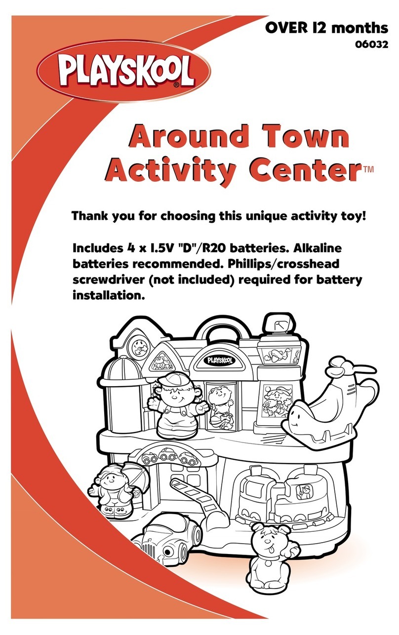 Playskool Around Town Activity Center 06032 User manual