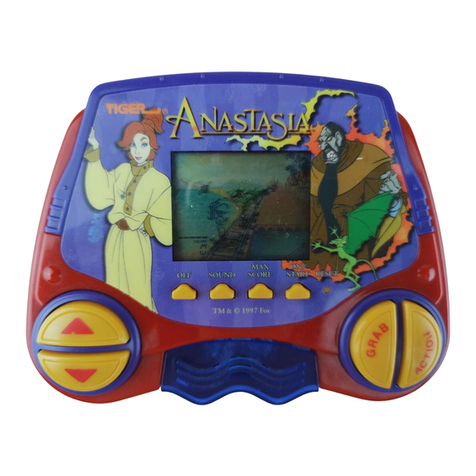 Tiger Electronics Anastasia Electronic LCD Game instructions