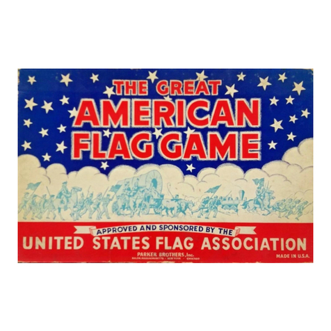 Parker Brothers American Flag Game User manual Parker Brothers American Flag Game User manual