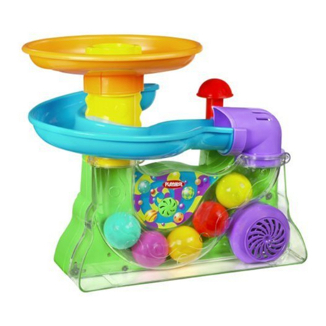 Playskool Air-tivity Ball Popper 6104 User manual