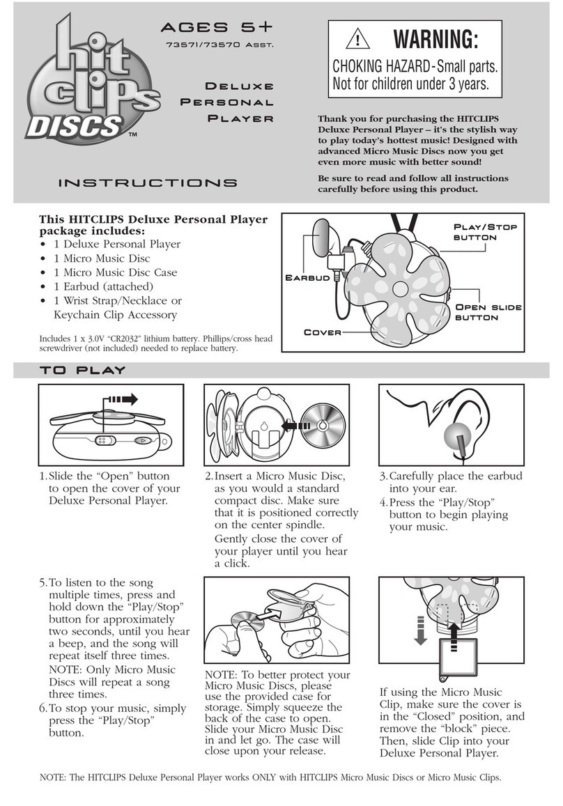 Hasbro AGES 5+ instruction manual