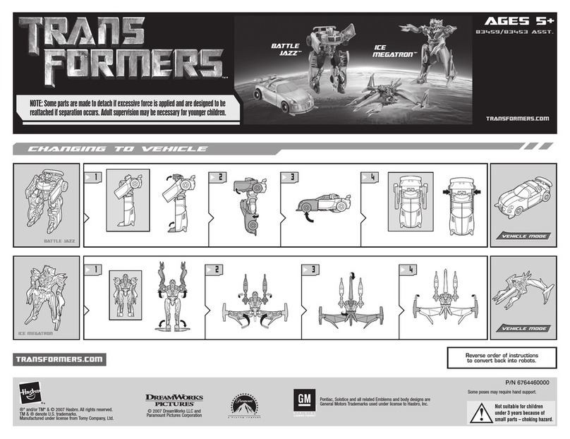 Hasbro Battle Jazz 83459 instructions