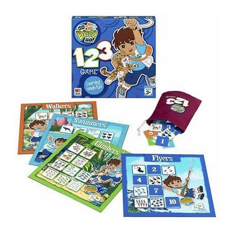 Hasbro Go Diego Go 123 Game User manual Hasbro Go Diego Go 123 Game User manual