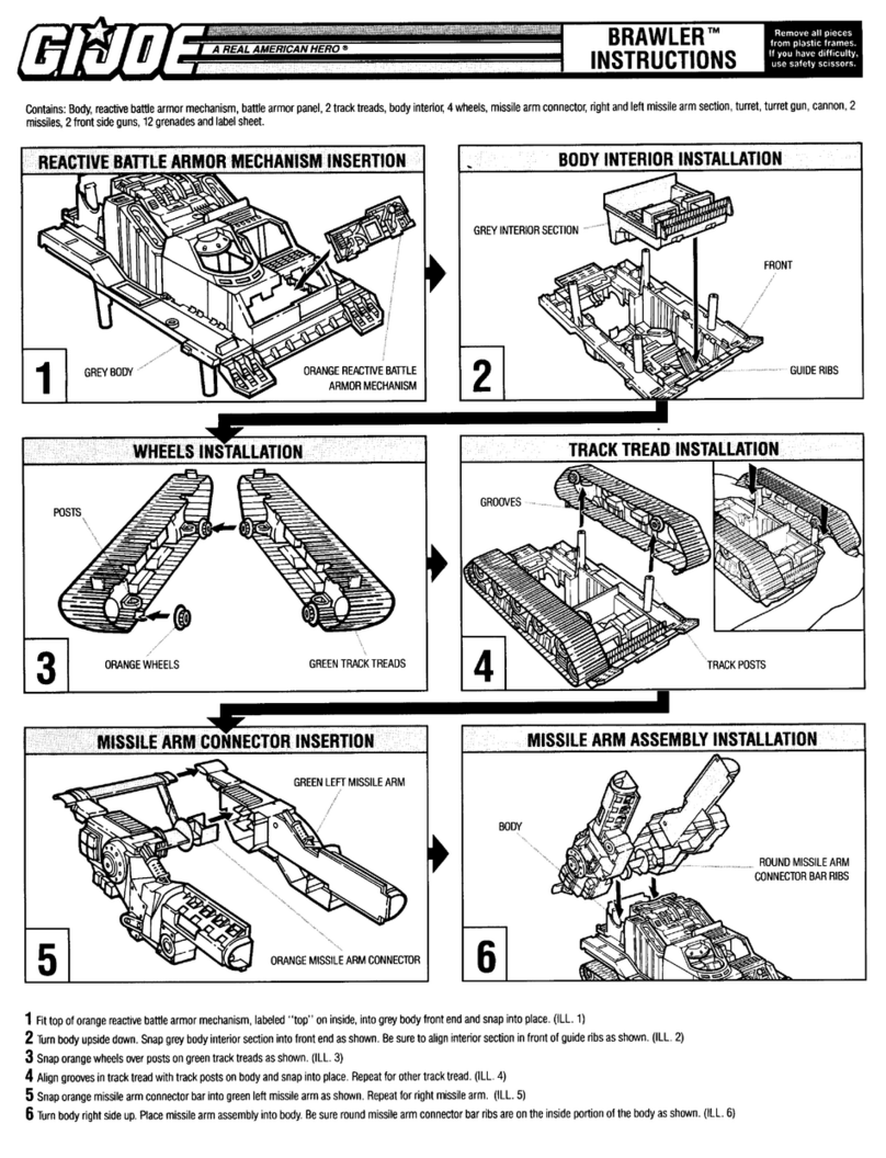 Hasbro GIJoe Brawler instructions