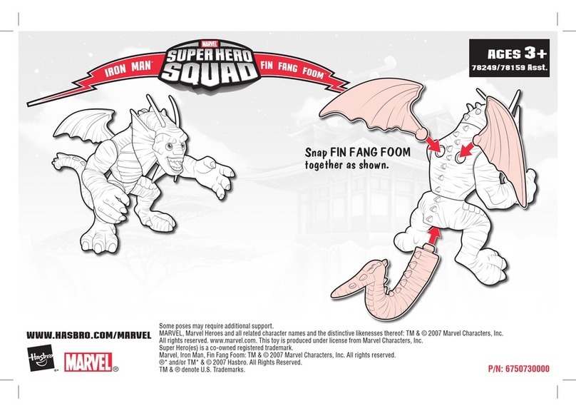 Hasbro Iron Man Super Heroes Squad 78159 Asst User manual Hasbro Iron Man Super Heroes Squad 78159 Asst User manual