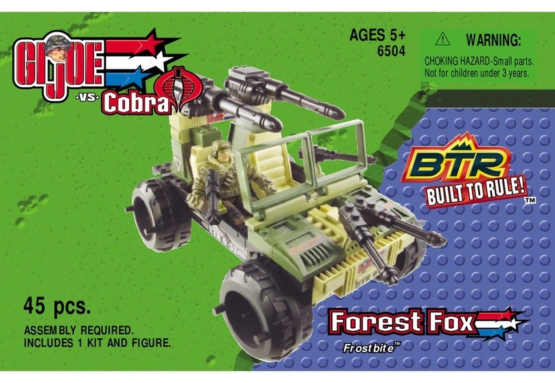 Hasbro ForrestFox 6504 Assembly manual