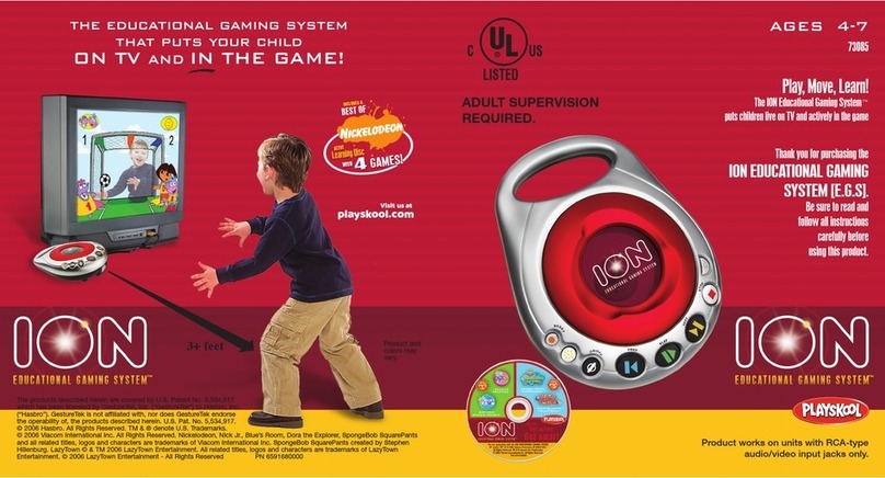 Hasbro ION Educational Gaming System 73085 User manual