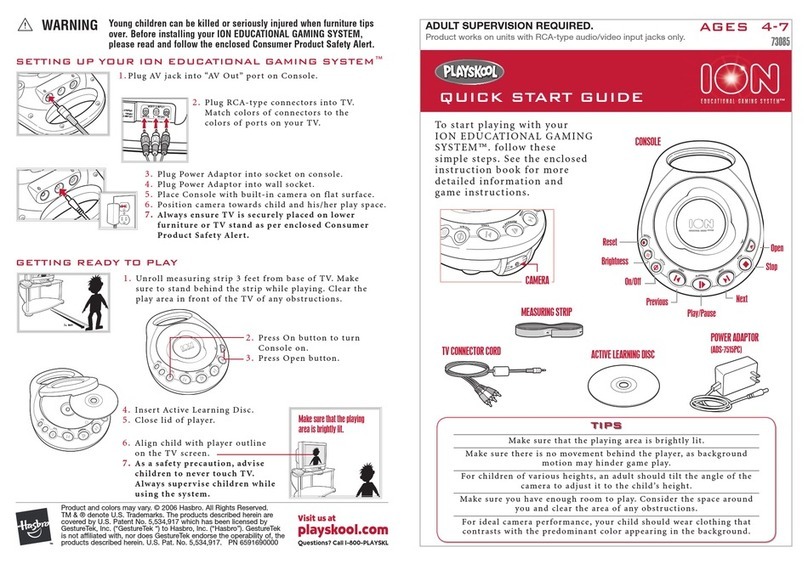 Hasbro Ion User manual Hasbro Ion User manual