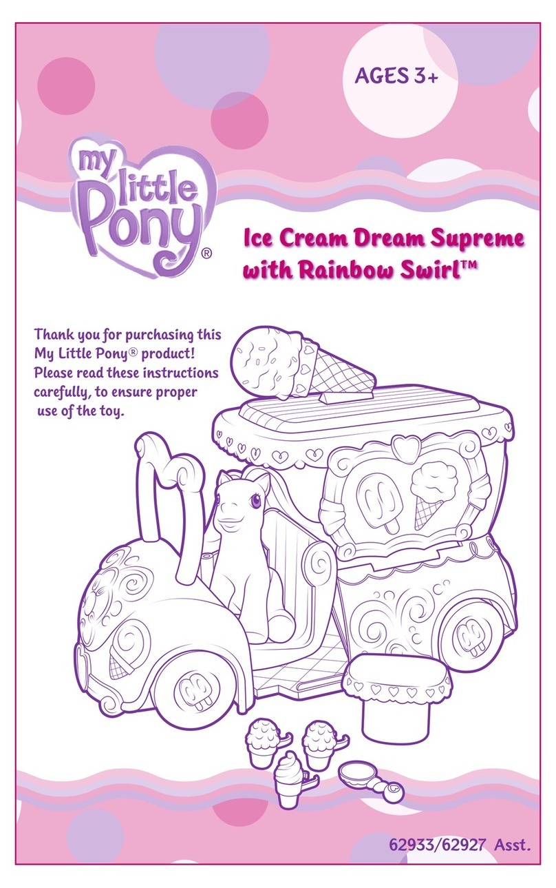 Hasbro Ice Cream Dream Supreme with Rainbow Swirl... User manual