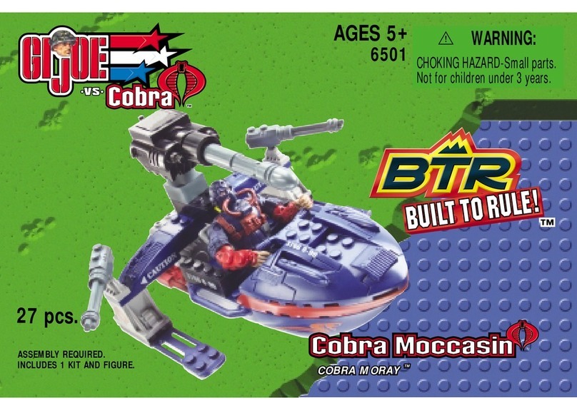 Hasbro CobraMoccasin 6501 manual