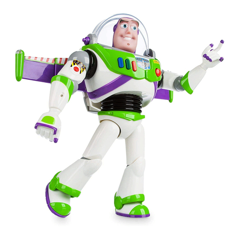 Hasbro Deluxe Electronic Buzz Lightyear 03934 User manual