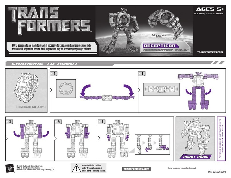 Hasbro Decepticon Midnighter XR-4 81056 User manual Hasbro Decepticon Midnighter XR-4 81056 User manual