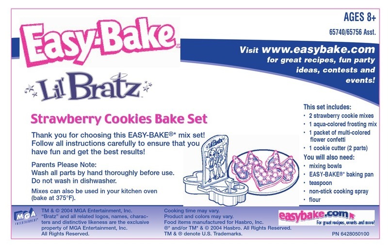 Easy-Bake Easy Bake Lil Bratz User manual
