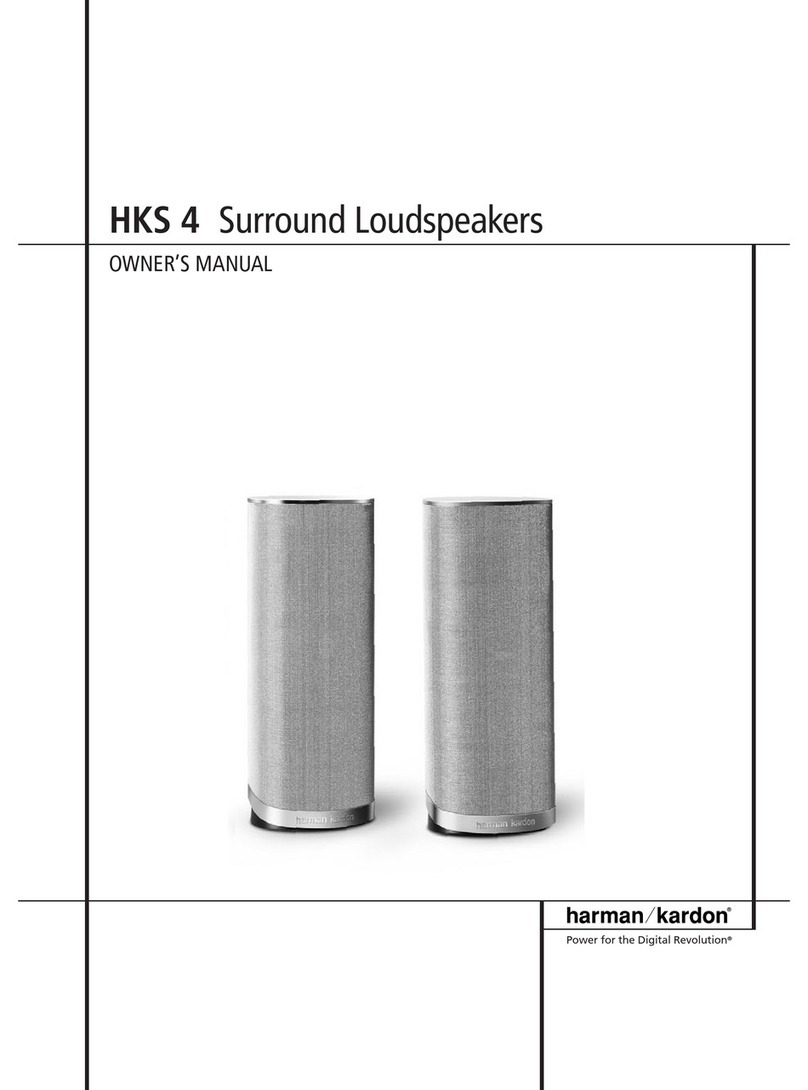 Harman Kardon HKS 4 owner's manual