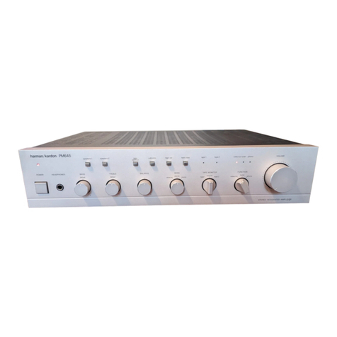 Harman Kardon PM645 User manual