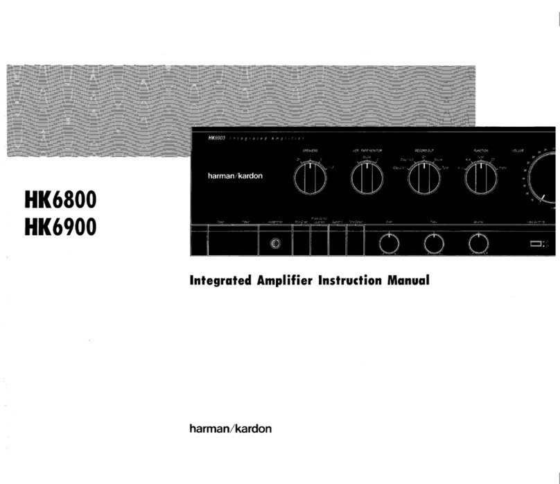 Harman Kardon HK6900 instruction manual