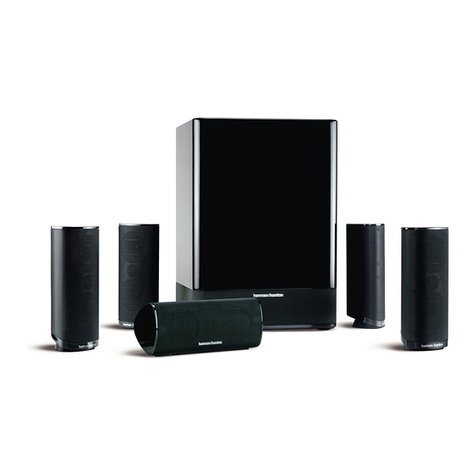 Harman Kardon HKTS 18 owner's manual