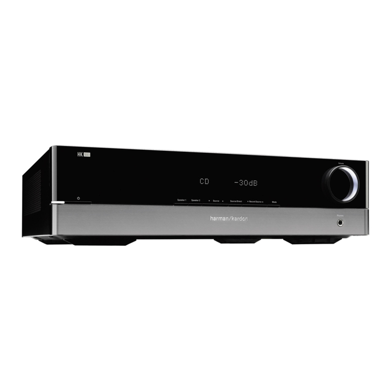 Harman Kardon HK 980 owner's manual