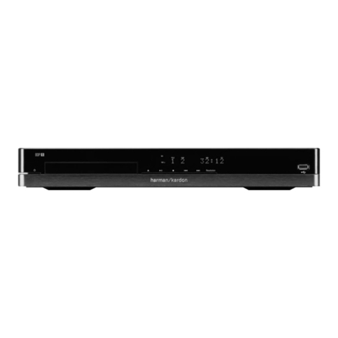 Harman Kardon BDP 1 User manual