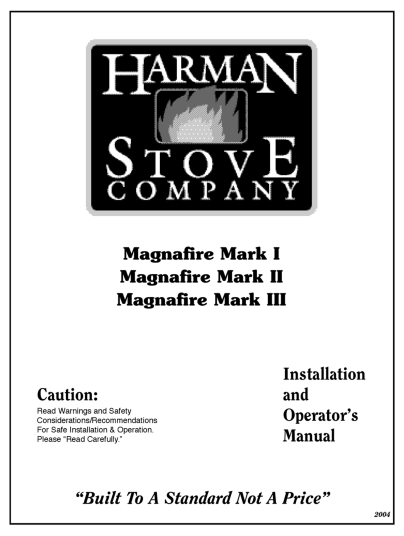 Harman Stove Company I Installation and operator's manual