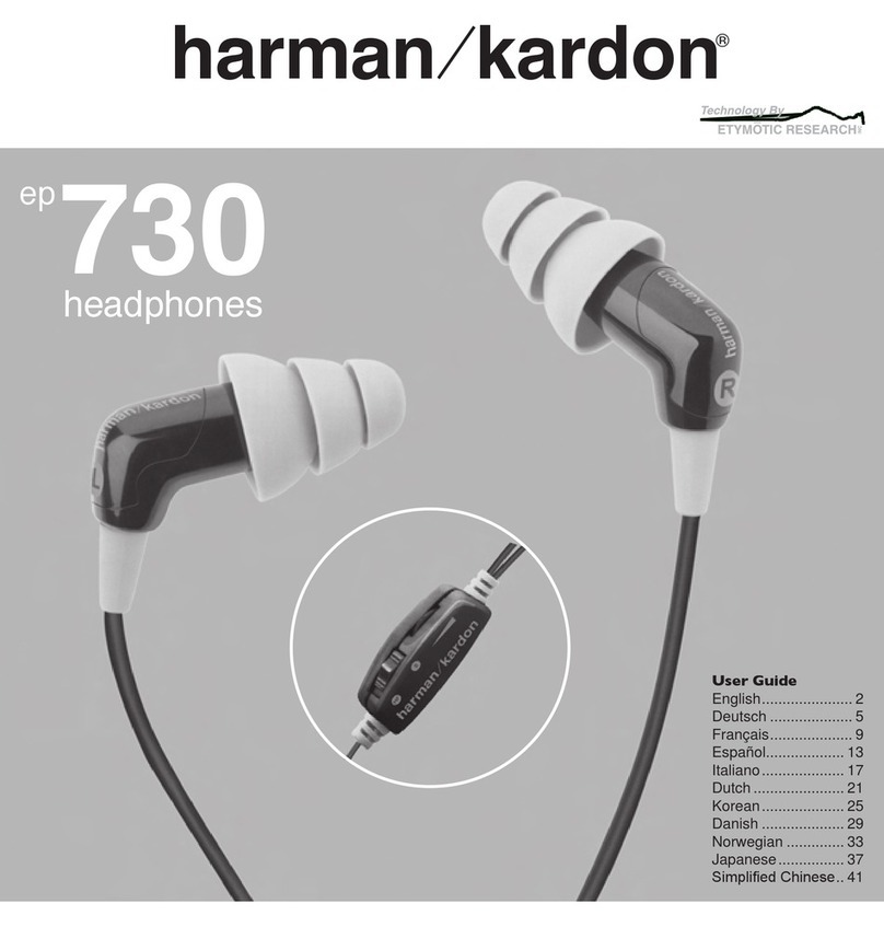 Harman Kardon EP 730 User manual